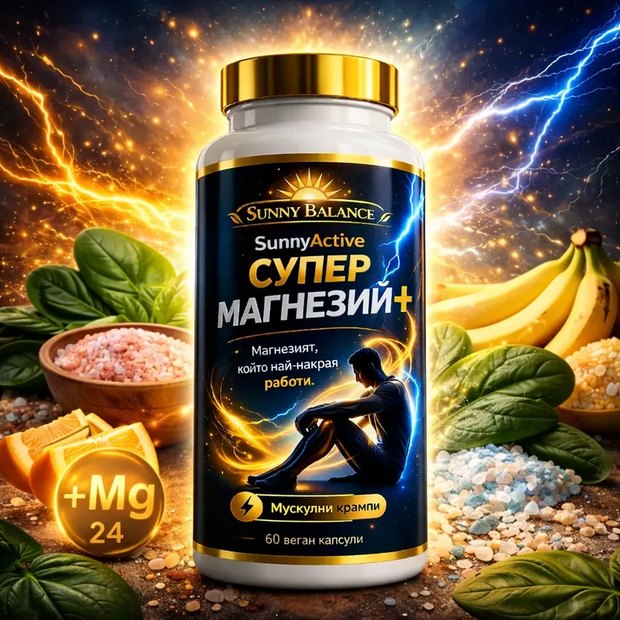 Супер Магнезий+ — 1 опаковка